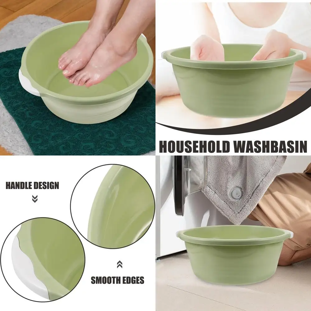 Round Plastic Wash Basin, 2pcs Portable Dish Tub Dishpan Multipose Washtub or ace Cleansing Dish Wash Vegetable ruit Wash Home U
Round Plastic Wash Basin, 2pcs Portable Dish Tub Dishpan Multipose Washtub or ace Cleansing Dish Wash Vegetable ruit Wash Home U