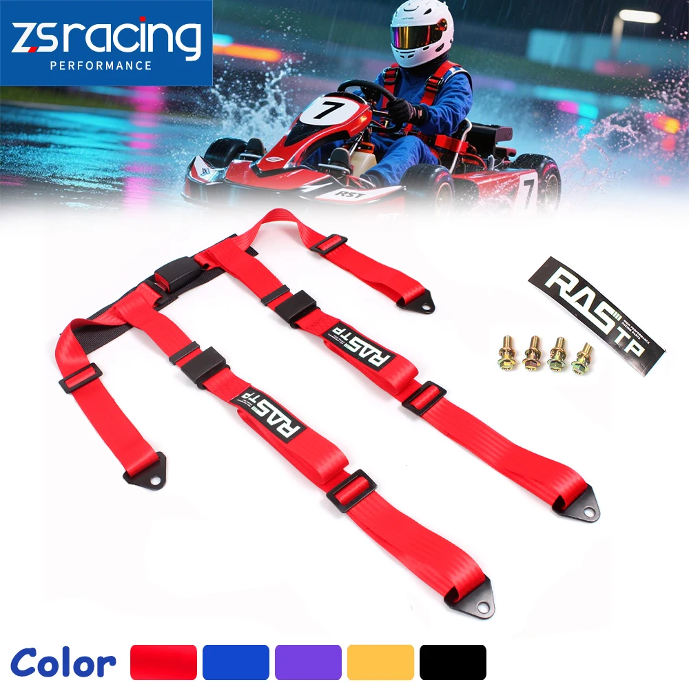 RASTP Style 2” Four Point Quick Release Bolt Mounting Racing Seat Belt High Grade Strap NylonBelts Safety Harness BAG048
RASTP Style 2” Four Point Quick Release Bolt Mounting Racing Seat Belt High Grade Strap NylonBelts Safety Harness BAG048