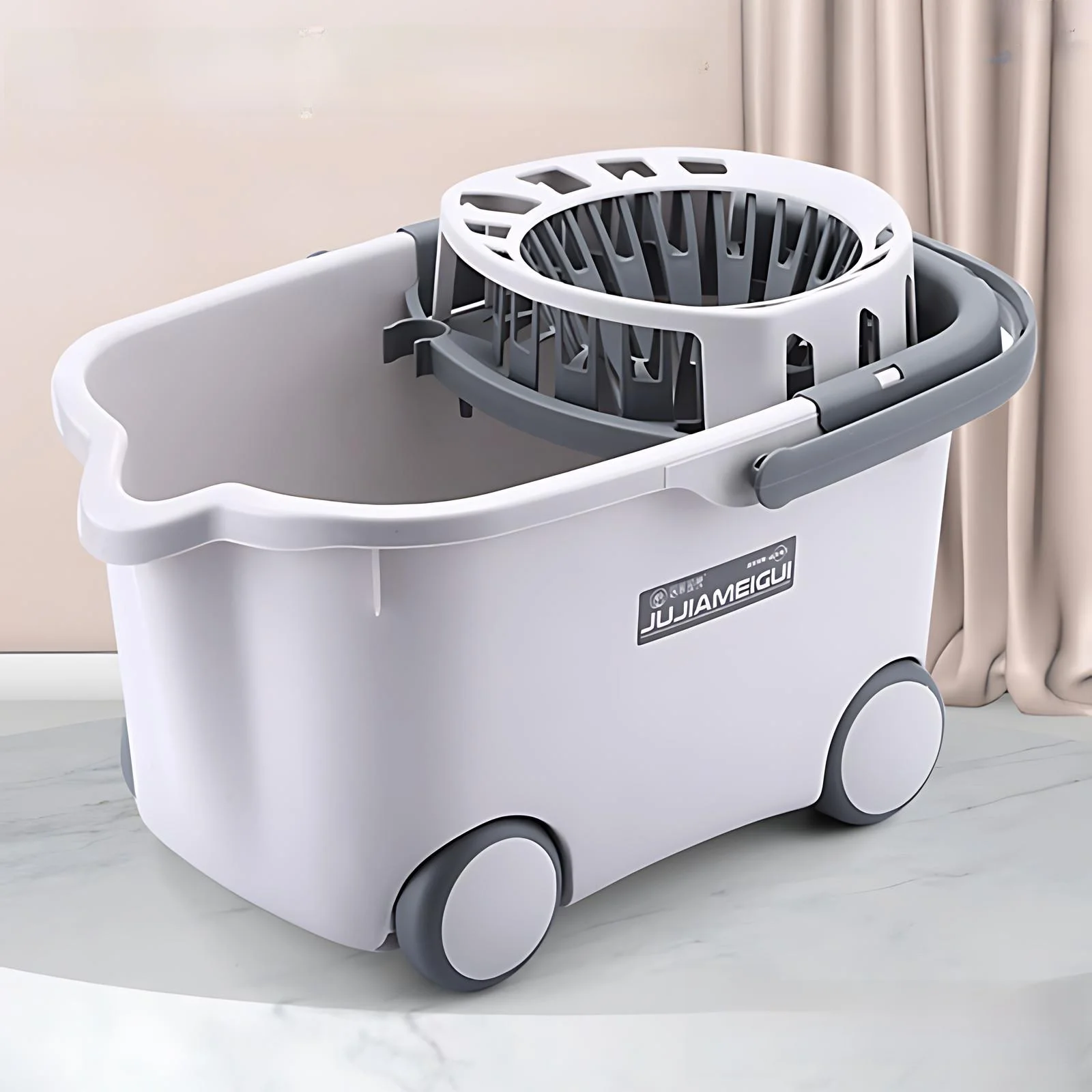 New Thickened Rectangular Squeeze Mop Bucket Lazy Manual Floor Cleaning Water Drainage Bucket Household Cleaning Tool
New Thickened Rectangular Squeeze Mop Bucket Lazy Manual Floor Cleaning Water Drainage Bucket Household Cleaning Tool