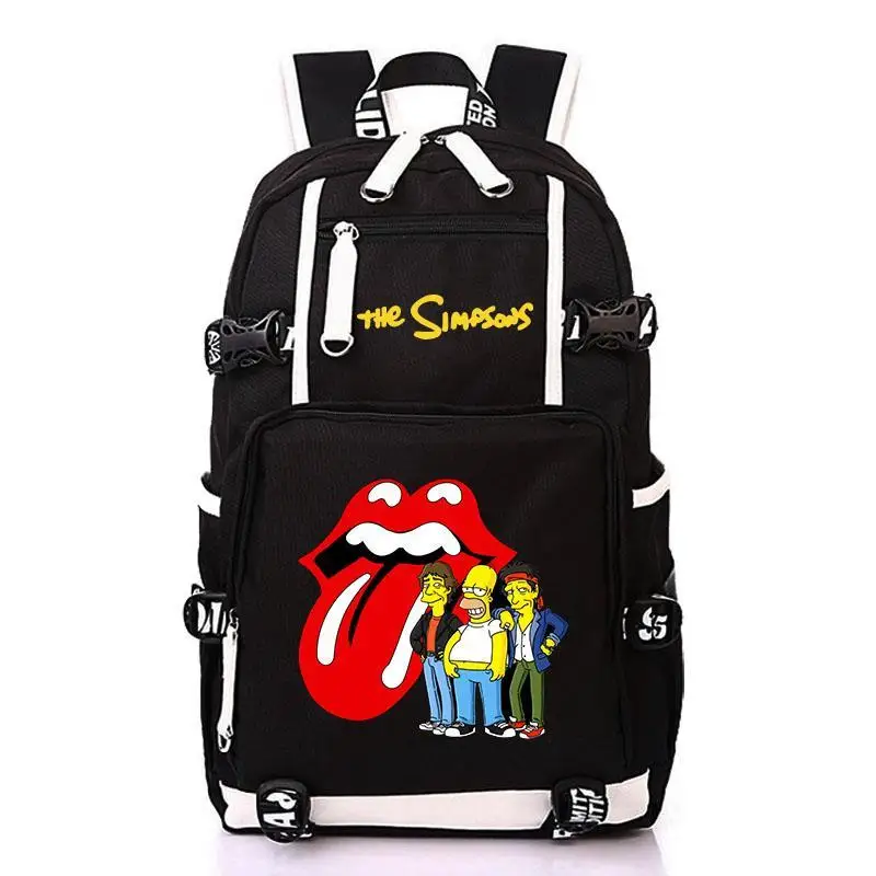 The Simpsons Hommor Backpack Cute Animation Peripheral Print Creative Travel Backpack Student School Bag School Supplies Gift
The Simpsons Hommor Backpack Cute Animation Peripheral Print Creative Travel Backpack Student School Bag School Supplies Gift