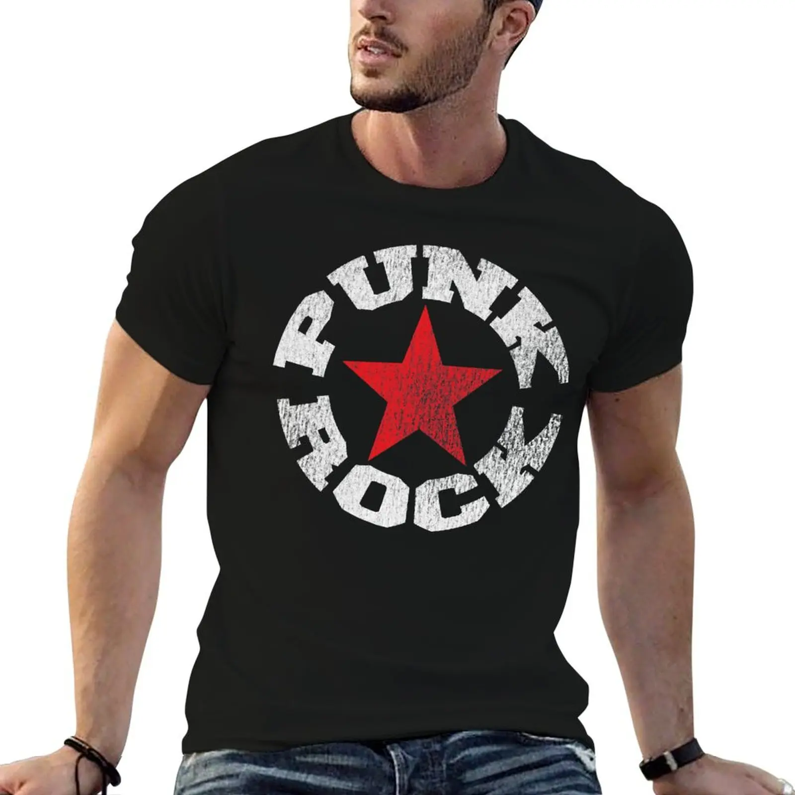 Punk T-Shirt man t shirts for men casual man graphic t shirt t shirt custom print T-shirt
Punk T-Shirt man t shirts for men casual man graphic t shirt t shirt custom print T-shirt