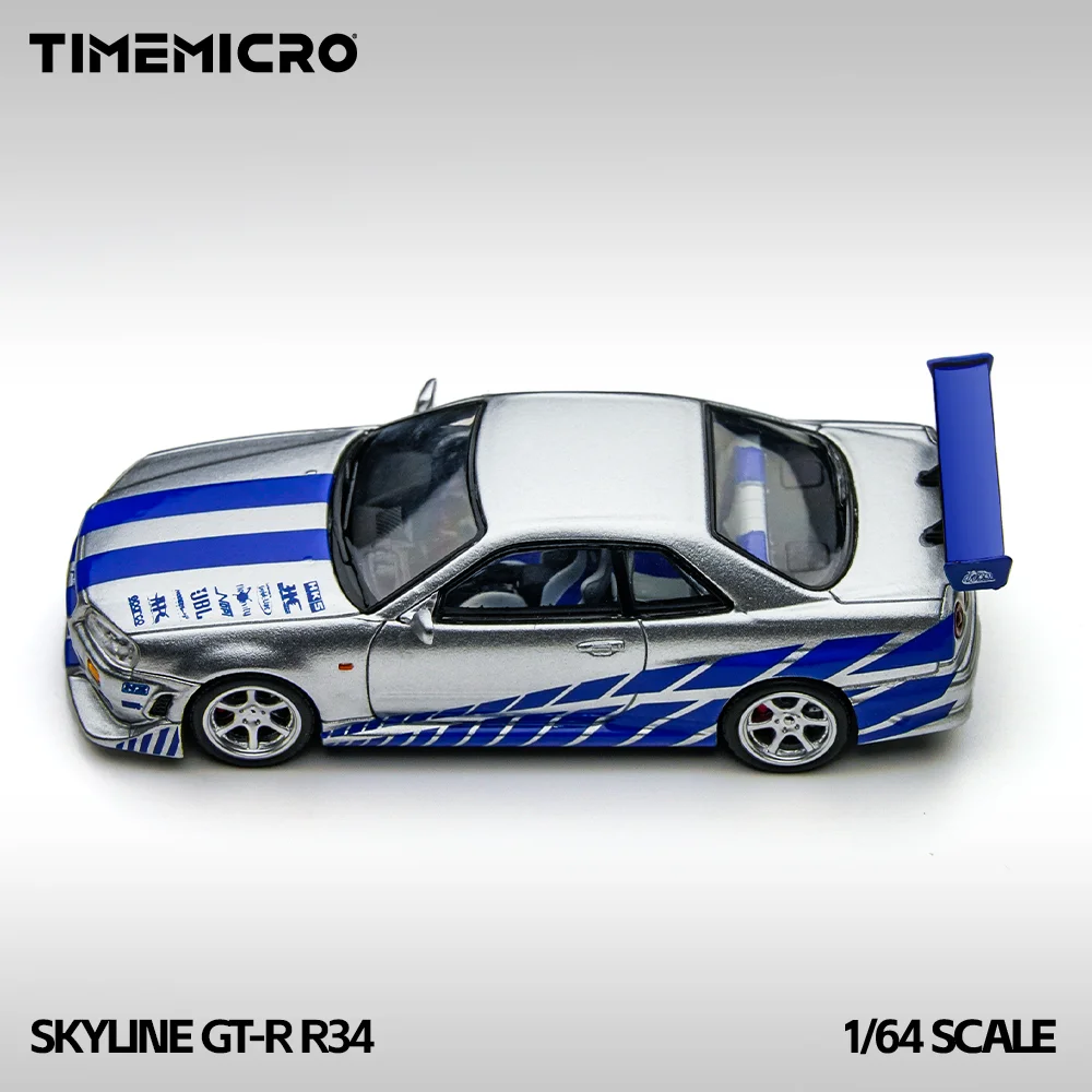 * Предварительный заказ * TIME MICRO 1:64 Skyline GT-R R34 Серебристо-синяя имитация модели автомобиля из сплава для хобби, коллекционных предметов и дисплея * подарок
* Предварительный заказ * TIME MICRO 1:64 Skyline GT-R R34 Серебристо-синяя имитация модели автомобиля из сплава для хобби, коллекционных предметов и дисплея * подарок