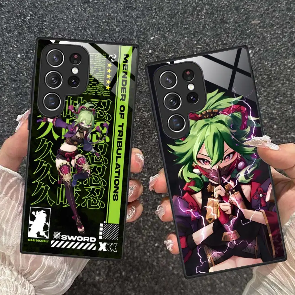 Game GI Kuki Shinobu Phone Case for Samsung Galaxy S26 S25 S24 S23 S22 S21 S20 Note20 Plus FE Ultra Glass Protective Cover
Game GI Kuki Shinobu Phone Case for Samsung Galaxy S26 S25 S24 S23 S22 S21 S20 Note20 Plus FE Ultra Glass Protective Cover