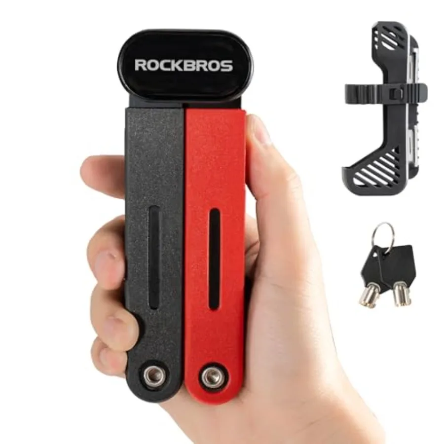 Folding Bike Lock 120cm/47.24inch with 2 Keys Bike Locks E Bicycle Non Theft Heavy Duty Electric Scooter Lock for Ebike Motorcy
Folding Bike Lock 120cm/47.24inch with 2 Keys Bike Locks E Bicycle Non Theft Heavy Duty Electric Scooter Lock for Ebike Motorcy