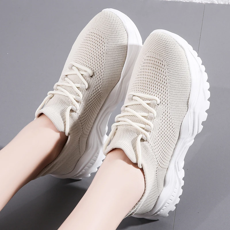 Fashion Women Shoes New Tennis Platform Jogging Breathable Mesh Lightweight Vulcanized Shoes 35-42 Zapatillas De Deporte
Fashion Women Shoes New Tennis Platform Jogging Breathable Mesh Lightweight Vulcanized Shoes 35-42 Zapatillas De Deporte