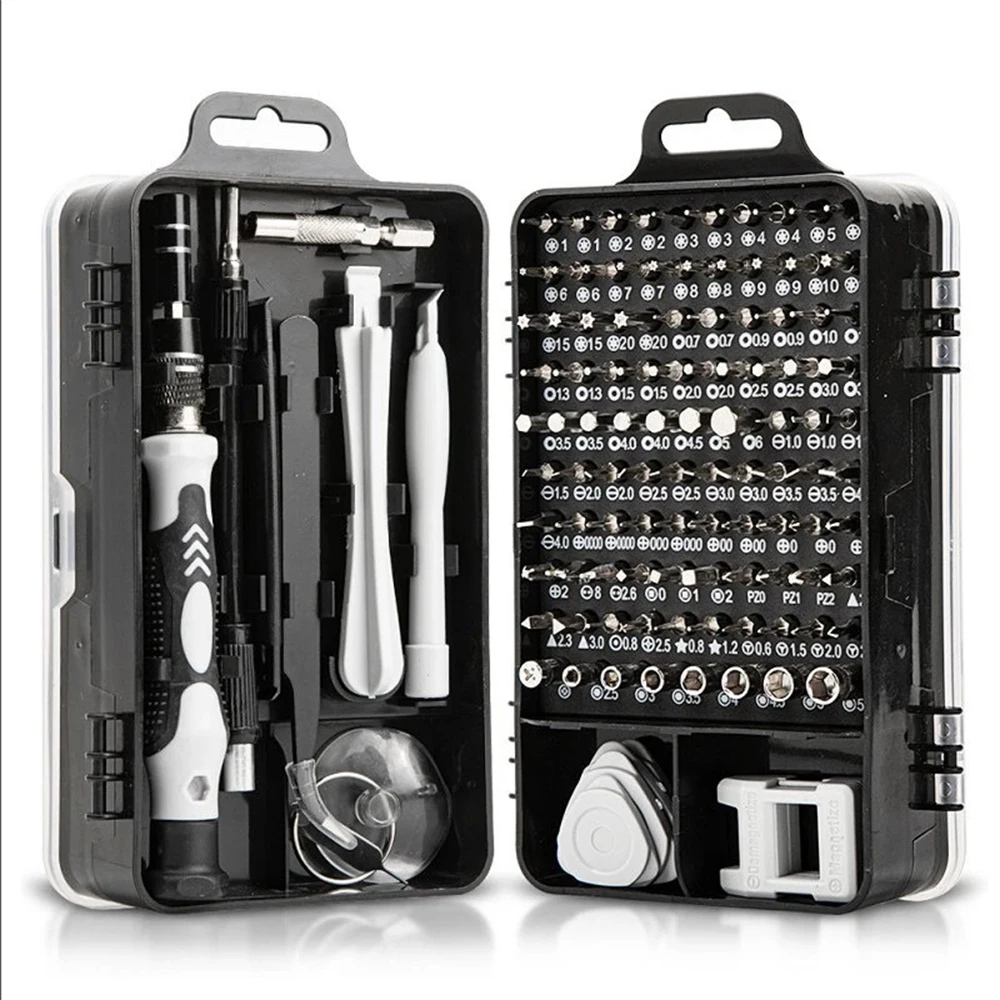 115 in 1 Screwdrivers Set Magnetic Torx Hex Bit Screw Driver Phone/Computer Repair Hand Tools Multitools Kit by POSENPRO
115 in 1 Screwdrivers Set Magnetic Torx Hex Bit Screw Driver Phone/Computer Repair Hand Tools Multitools Kit by POSENPRO
