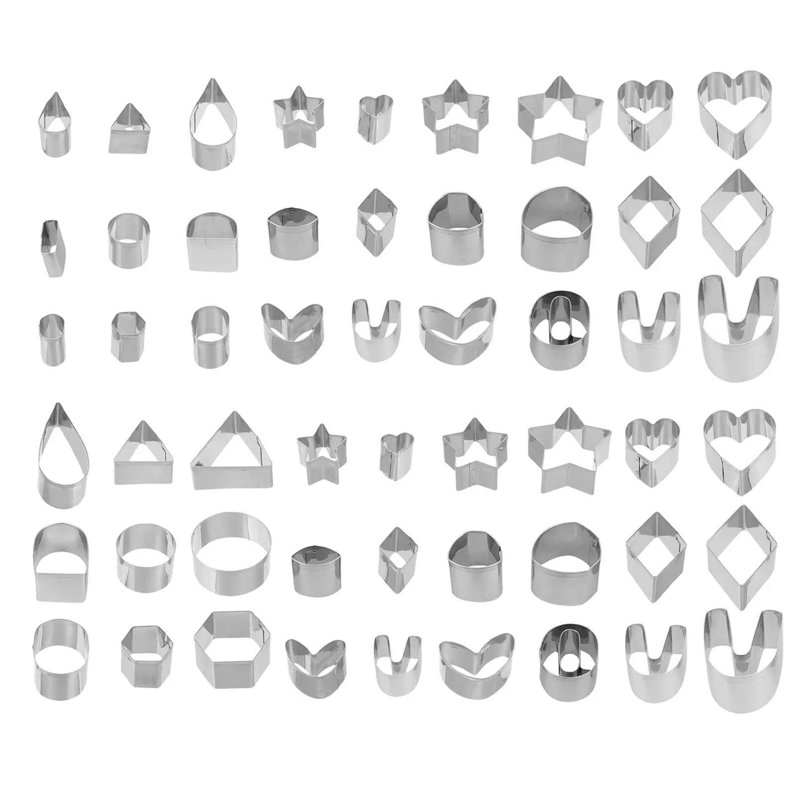 36 Pieces Tools Stainless Steel Earring Molds for Polymer Polymer Cutters Jewelry Making Crafts Pottery
36 Pieces Tools Stainless Steel Earring Molds for Polymer Polymer Cutters Jewelry Making Crafts Pottery