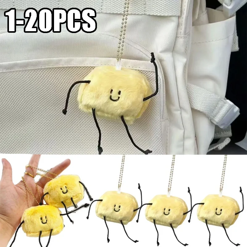 1-20PCS Plush Toy Keychain Soft Butter Mini Plush Toy Key Ring Yellow Butter Toy Pendant Bag Pendant Holiday Gift
1-20PCS Plush Toy Keychain Soft Butter Mini Plush Toy Key Ring Yellow Butter Toy Pendant Bag Pendant Holiday Gift