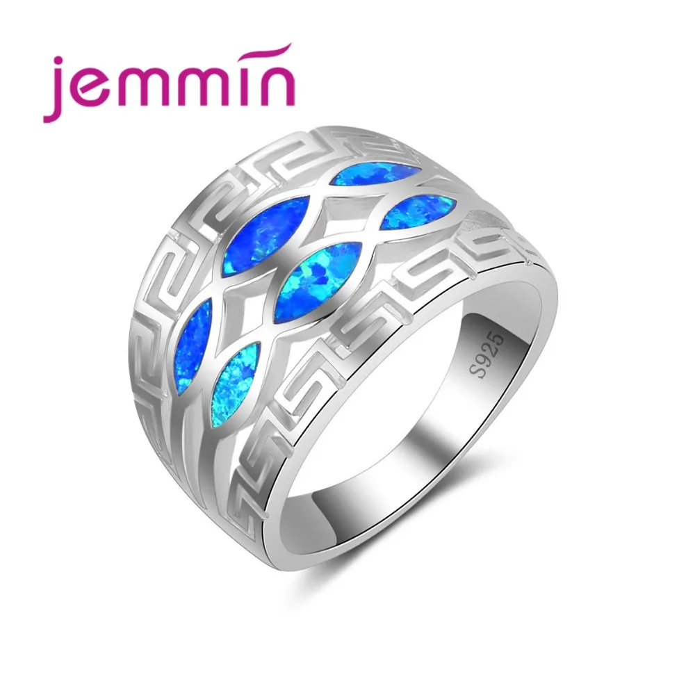 Elegant Blue Fire Opal Rings For Women 925 Sterling Silver Wedding Ring Charm Finger Rings for Party Fine Jewelry Gift
Elegant Blue Fire Opal Rings For Women 925 Sterling Silver Wedding Ring Charm Finger Rings for Party Fine Jewelry Gift