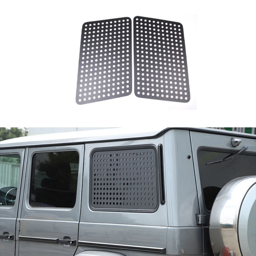 Car Rear Side Window Side Window Glass Protection Panel For Mercedes Benz W463 G Class 2004-2018 Aluminum alloy Car Accessories
Car Rear Side Window Side Window Glass Protection Panel For Mercedes Benz W463 G Class 2004-2018 Aluminum alloy Car Accessories