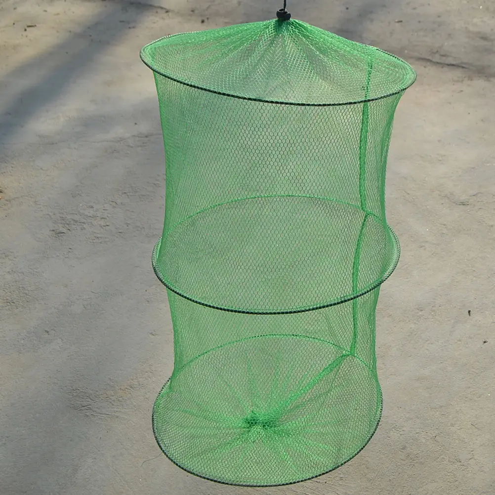 5pcs Foldable Bait Mesh Trap Nets Portable Fishing Mesh Traps Landing Nets Shrimp Cages Trap Nets for Fisherman
5pcs Foldable Bait Mesh Trap Nets Portable Fishing Mesh Traps Landing Nets Shrimp Cages Trap Nets for Fisherman