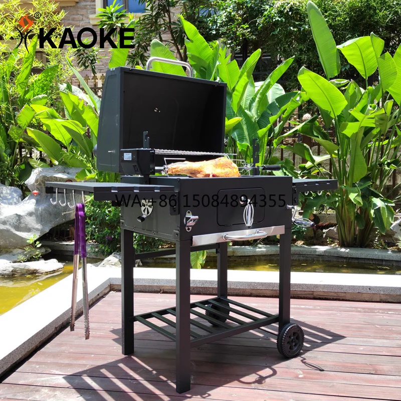 24 Inch German Party Large BBQ Grill Trolley Grills BBQ Outdoor Grills BBQ With Side Tables
24 Inch German Party Large BBQ Grill Trolley Grills BBQ Outdoor Grills BBQ With Side Tables