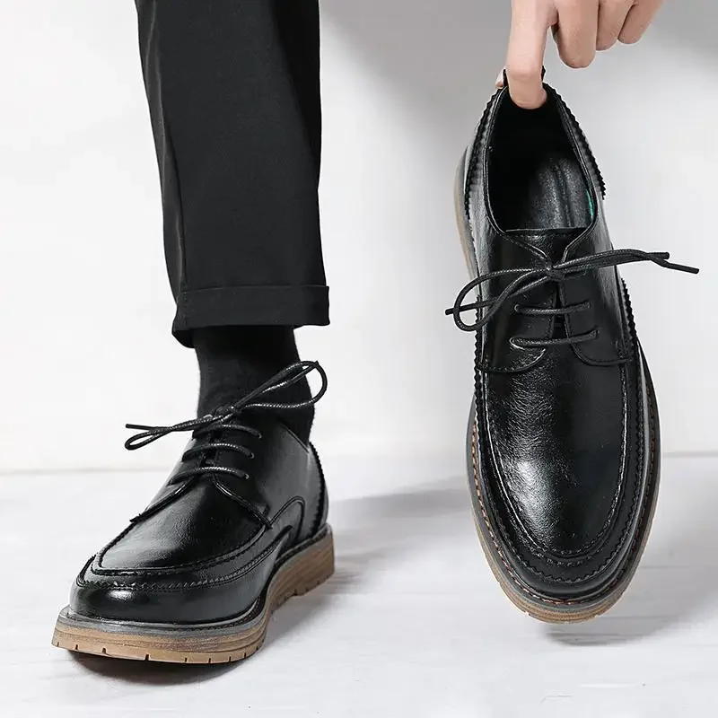 Men's Pointed Toe Stage Shoes Fashion Casual Genuine Leather Sneaker Men's Summer Party Dress Luxury Leather Shoes
Men's Pointed Toe Stage Shoes Fashion Casual Genuine Leather Sneaker Men's Summer Party Dress Luxury Leather Shoes