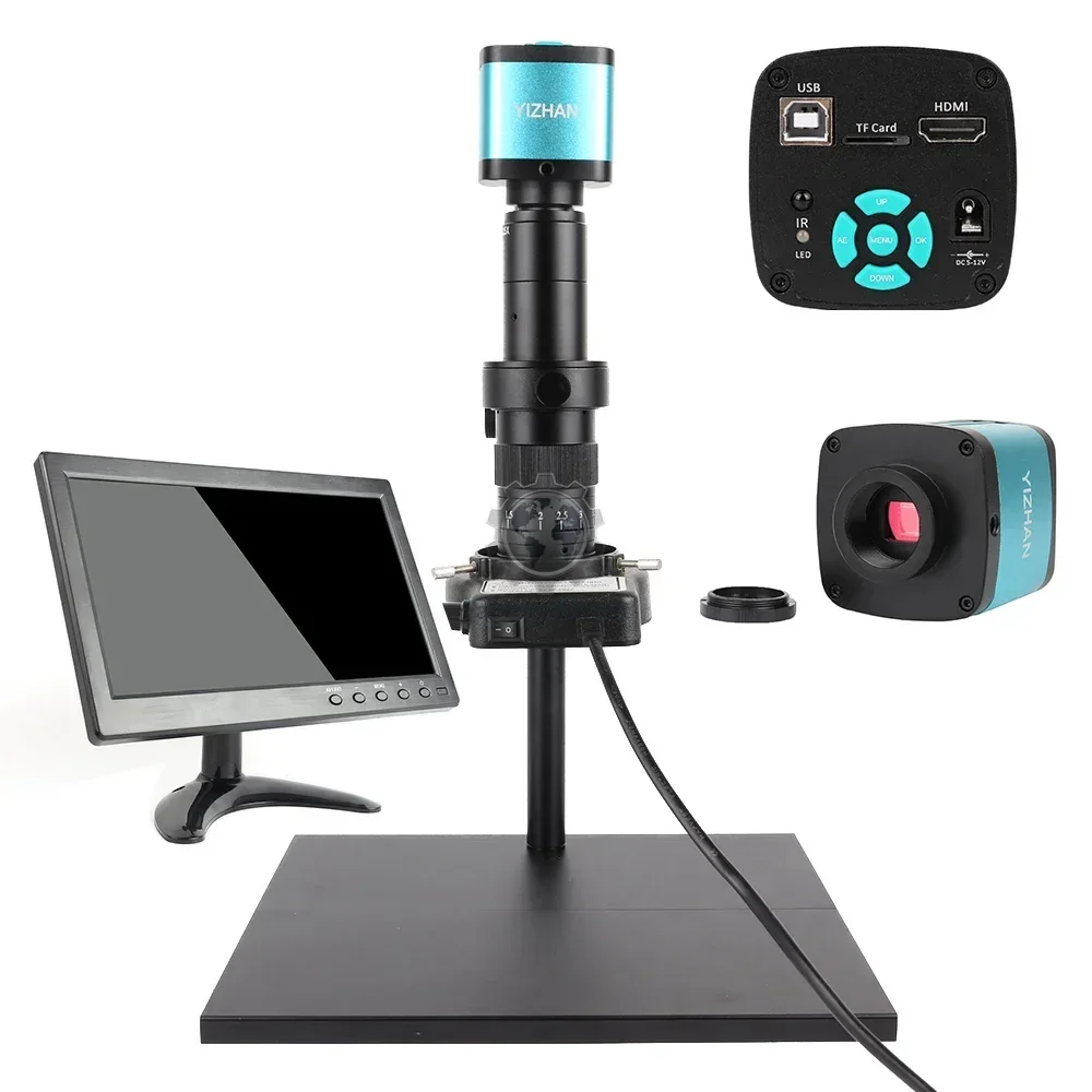 180x Monocular Microscope 48MP Hd HD-MI Compatible USB Industrial Digital Video Recording Measuring For Repairing
180x Monocular Microscope 48MP Hd HD-MI Compatible USB Industrial Digital Video Recording Measuring For Repairing
