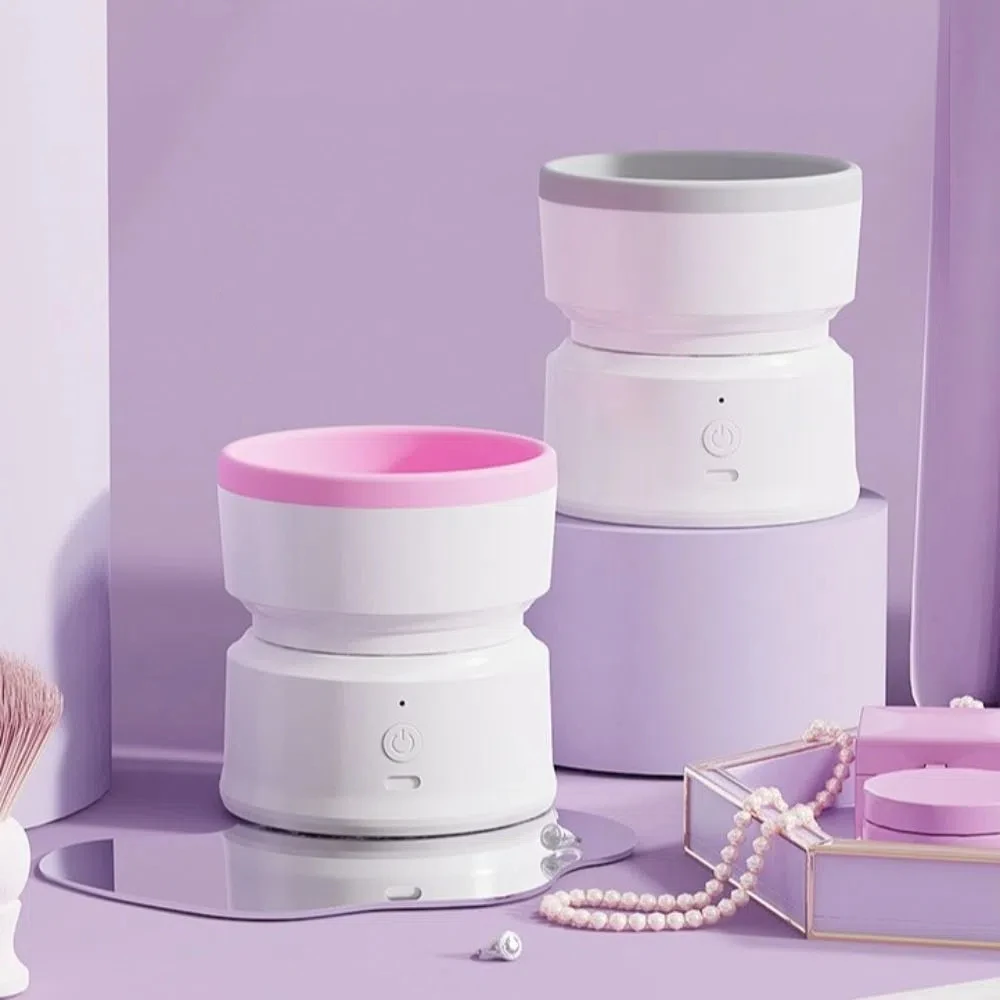 Fast Electric Makeup Brush Cleaner Machine Portable USB Lazy Cleaning Brush Tool Silicone Automatic Brush Scrubber Powder Puff
Fast Electric Makeup Brush Cleaner Machine Portable USB Lazy Cleaning Brush Tool Silicone Automatic Brush Scrubber Powder Puff