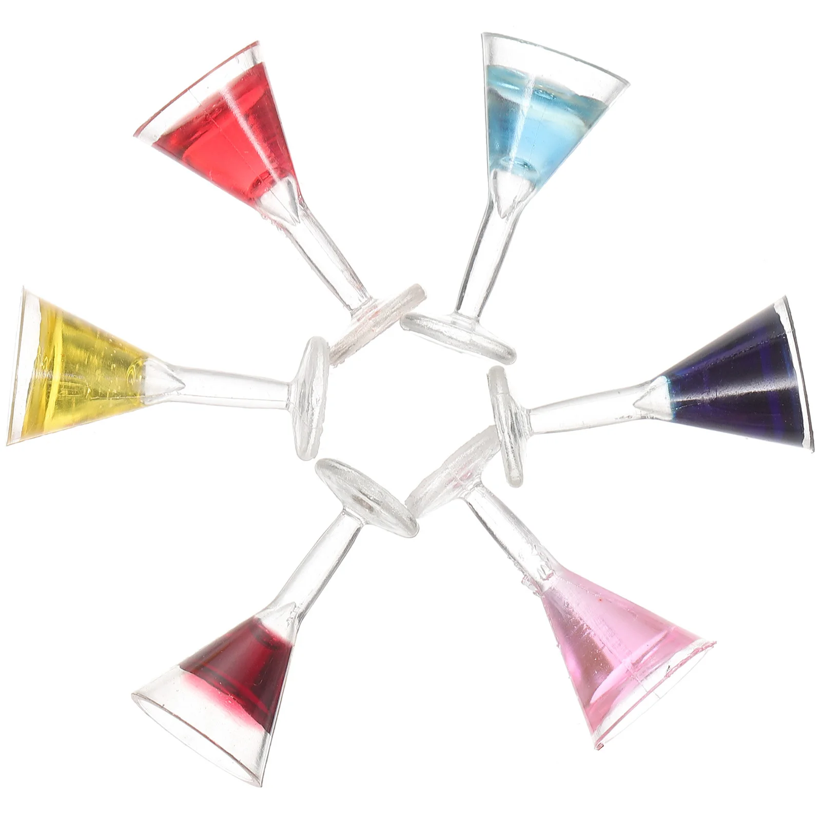 6pcs Mini Cocktail Glasses Miniature Wine Goblets Kids Toddler House Decor Accessory Set Miniature Kitchen Red Wine Cup
6pcs Mini Cocktail Glasses Miniature Wine Goblets Kids Toddler House Decor Accessory Set Miniature Kitchen Red Wine Cup