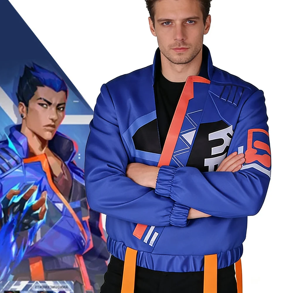 Valorant Yoru Cosplay Costume Coat Outfits Adult Blue Jacket Tops Overcoat Halloween Carnival Party Disguise Suit
Valorant Yoru Cosplay Costume Coat Outfits Adult Blue Jacket Tops Overcoat Halloween Carnival Party Disguise Suit