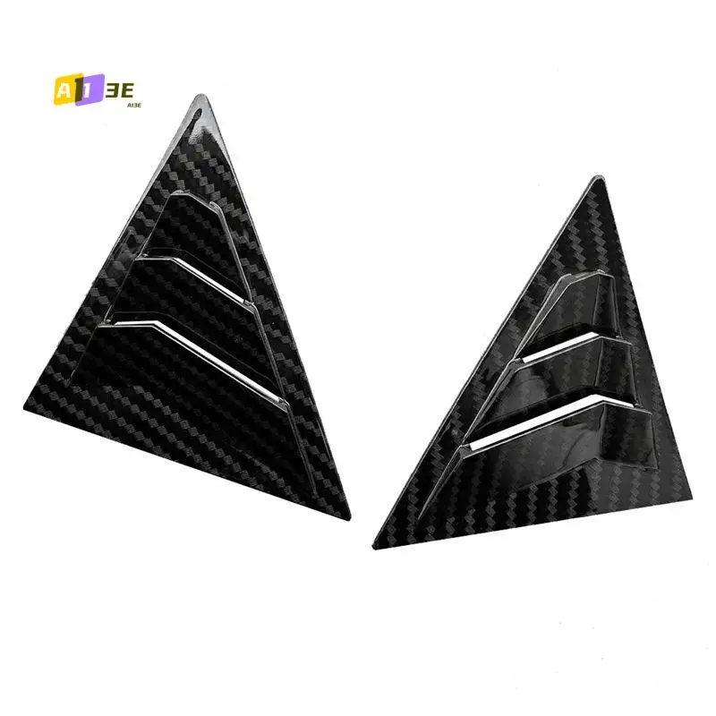 A03E-1Pair Car Rear Window Louver Cover Trim Sticker For Kiia K3 Forte 2009-2018 Side Shutter Vent Scoop ABS Carbon Fiber
A03E-1Pair Car Rear Window Louver Cover Trim Sticker For Kiia K3 Forte 2009-2018 Side Shutter Vent Scoop ABS Carbon Fiber