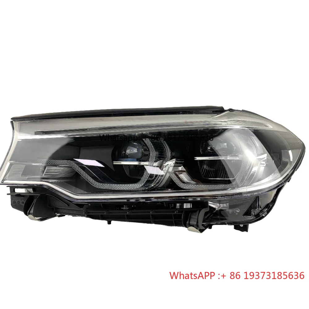 Восстановленные автомобильные светодиодные фары (LED) для BMW 5 серии G30/G38 (530i, 535i, 520i) 2016-2018, 12В, 6000К, 70Вт, 4000 люмен, высокое качество
Восстановленные автомобильные светодиодные фары (LED) для BMW 5 серии G30/G38 (530i, 535i, 520i) 2016-2018, 12В, 6000К, 70Вт, 4000 люмен, высокое качество