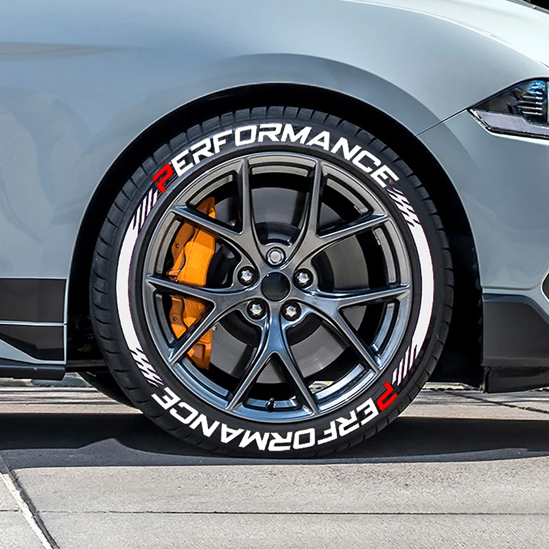 4PCS PERFORMANCE Tire Stickers – 6 Options, Stripe Colors White Red Yellow Orange Blue, No Glue, Car Accessories Decoration
4PCS PERFORMANCE Tire Stickers – 6 Options, Stripe Colors White Red Yellow Orange Blue, No Glue, Car Accessories Decoration