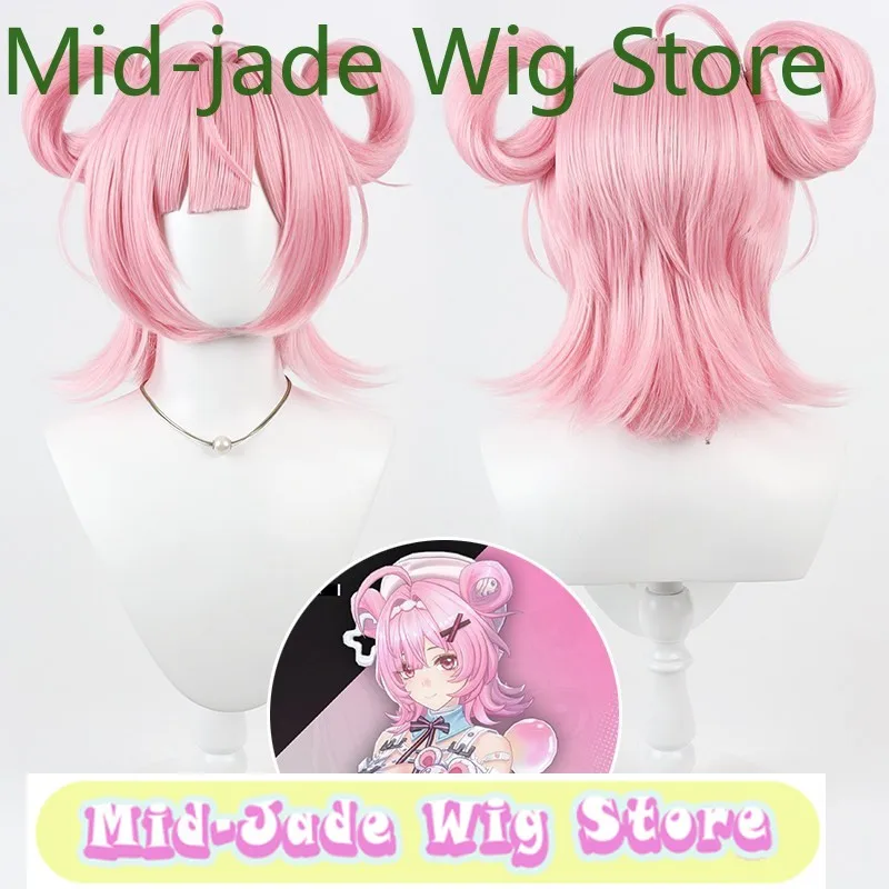 NTE Neverness to Everness Chiz Cosplay Wig Pink Faux Scalp Detachable Hair Buns Rings Heat Resistant Synthetic Wigs
NTE Neverness to Everness Chiz Cosplay Wig Pink Faux Scalp Detachable Hair Buns Rings Heat Resistant Synthetic Wigs