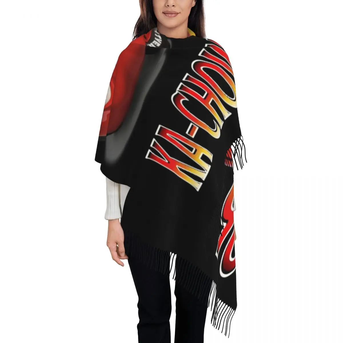 Женский шарф с кисточками Lightning McQueen KA-GHOW, мягкая шаль, женские зимние шарфы
Женский шарф с кисточками Lightning McQueen KA-GHOW, мягкая шаль, женские зимние шарфы