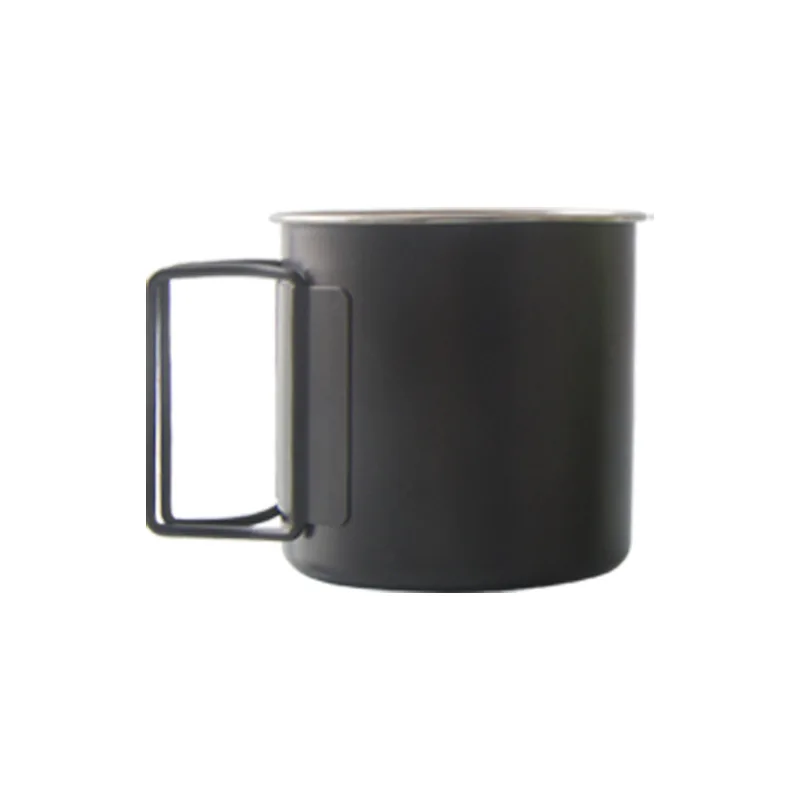 330ML Stainless Steel Water Cup with Foldable Handle Folding Coffee Cup Water Cup Portable Outdoor Camping Tableware
330ML Stainless Steel Water Cup with Foldable Handle Folding Coffee Cup Water Cup Portable Outdoor Camping Tableware