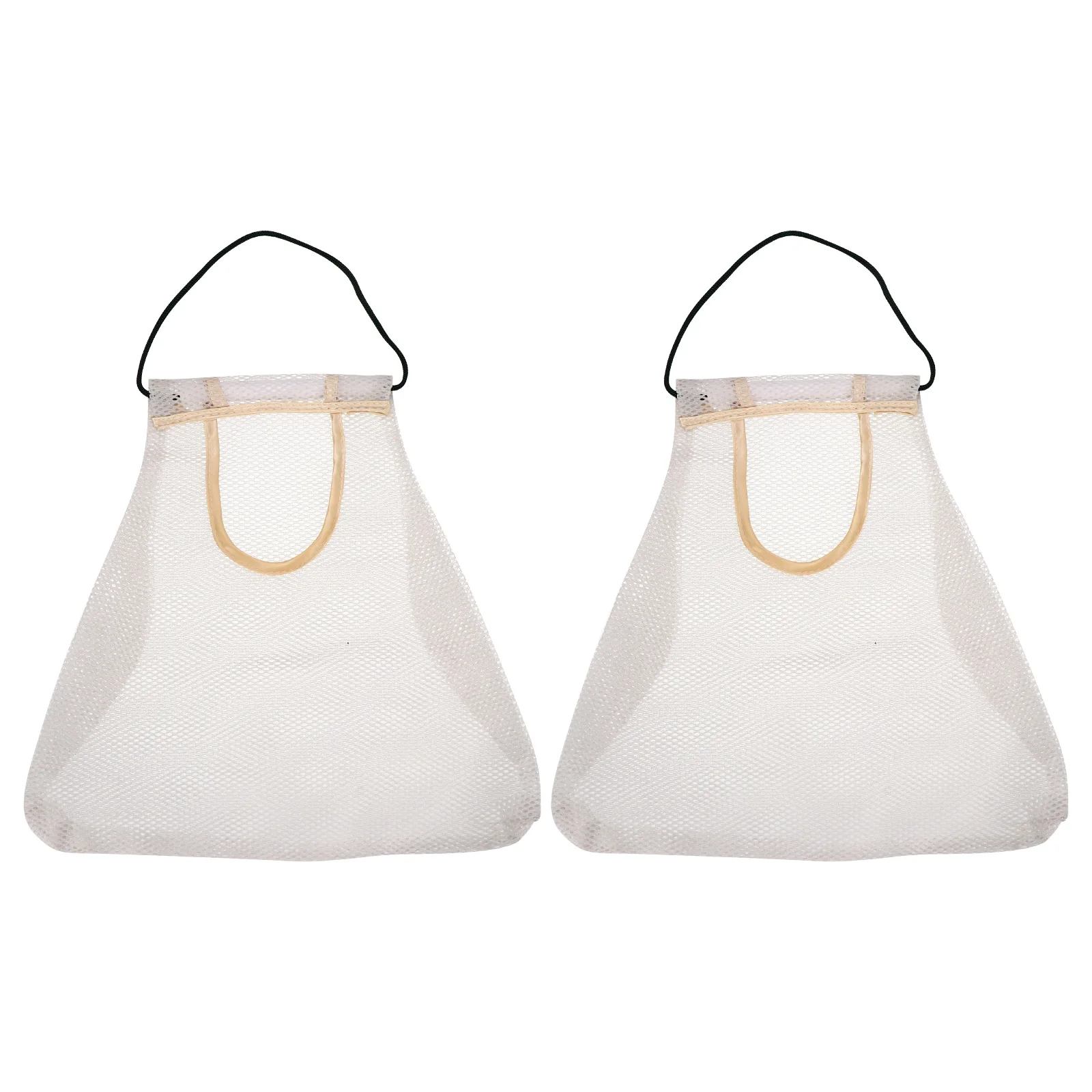 2 Pcs Kitchen Storage Mesh Bags Washable Vegetable Fruit Bags Household Portable Sundry Foldable Ventilated
2 Pcs Kitchen Storage Mesh Bags Washable Vegetable Fruit Bags Household Portable Sundry Foldable Ventilated