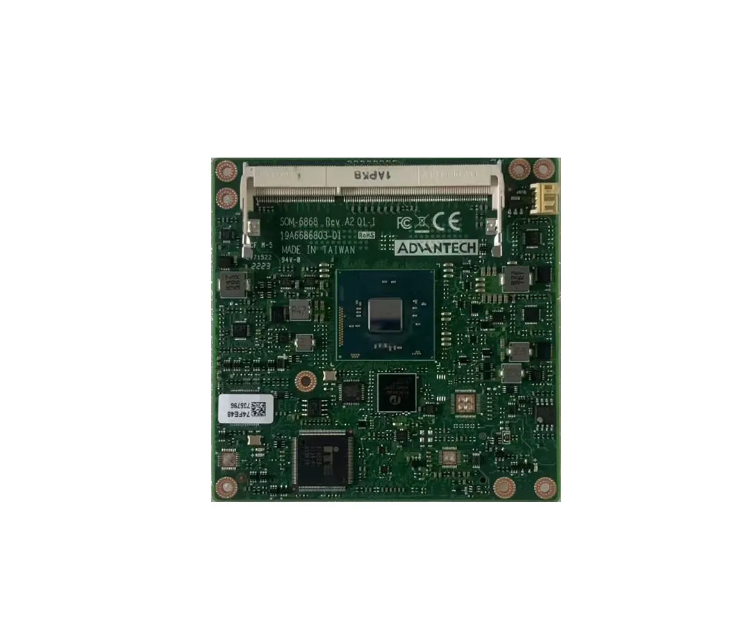 Original and genuine SOM-5100-CE0 SOM-4100-CE0 Core industrial motherboard E3845 CPU onboard 4G memory
Original and genuine SOM-5100-CE0 SOM-4100-CE0 Core industrial motherboard E3845 CPU onboard 4G memory