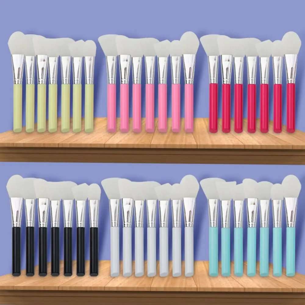 7Pcs DIY Silicone Mask Brush Set Makeup Brush Mask Applicator Facial Mud Mixing Brush Cosmetic Tool Foundation Liquid Tools Home
7Pcs DIY Silicone Mask Brush Set Makeup Brush Mask Applicator Facial Mud Mixing Brush Cosmetic Tool Foundation Liquid Tools Home