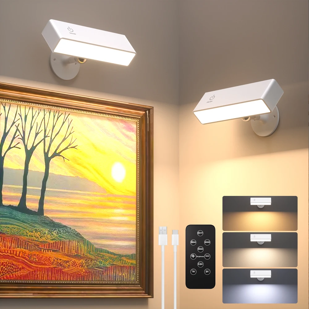 Portable Reading Lights Wall Sconce with Remote 3 Color Temperatures Magnetic 360° Rotation Wireless Christmas Wall Desk Lamps
Portable Reading Lights Wall Sconce with Remote 3 Color Temperatures Magnetic 360° Rotation Wireless Christmas Wall Desk Lamps