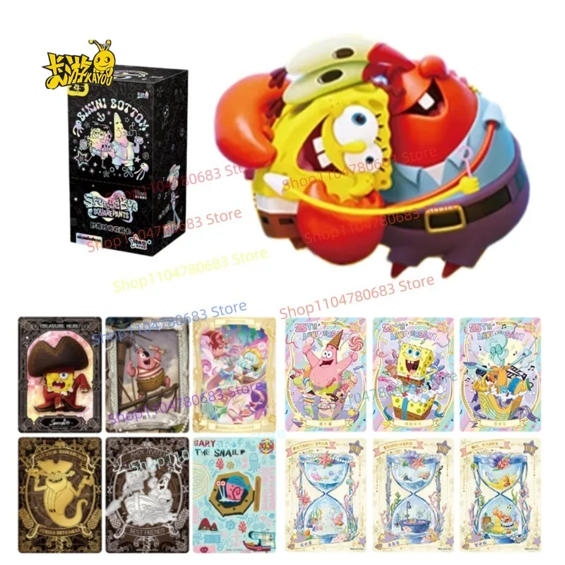Kayou SpongeBob SquarePants Cards Bonus Pack Vol.3 Full Box Official Genuine Mini Card Pack Peripheral Collectible Cards
Kayou SpongeBob SquarePants Cards Bonus Pack Vol.3 Full Box Official Genuine Mini Card Pack Peripheral Collectible Cards