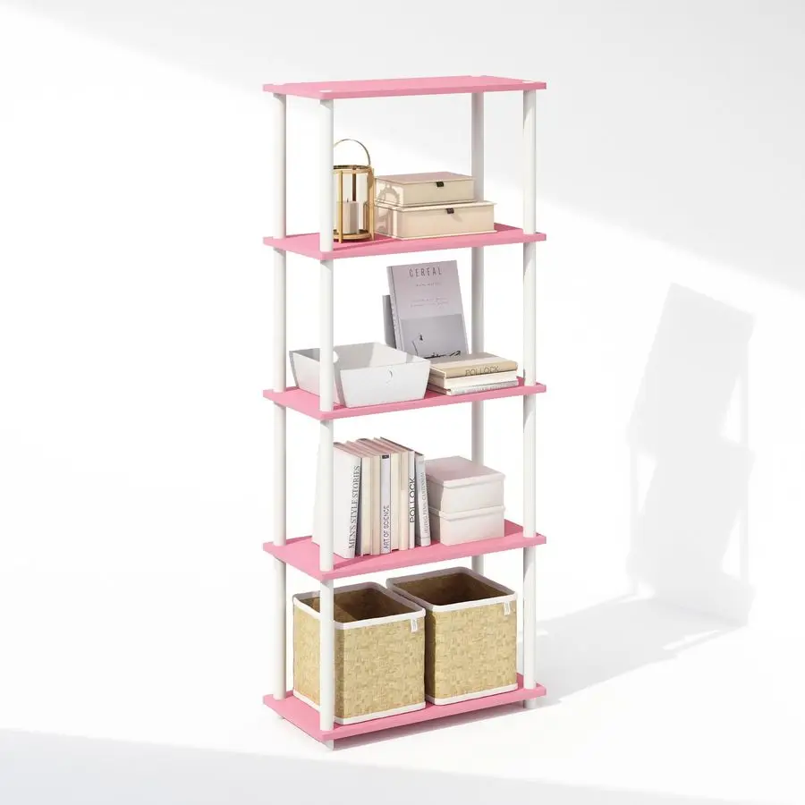 TurnNTube Book Shelf, 5Tier Bookshelf, Bookcase with Multipurpose Compact Display Rack, 11.6 x 23.6 x 57.4, for Living Room, Be
TurnNTube Book Shelf, 5Tier Bookshelf, Bookcase with Multipurpose Compact Display Rack, 11.6 x 23.6 x 57.4, for Living Room, Be
