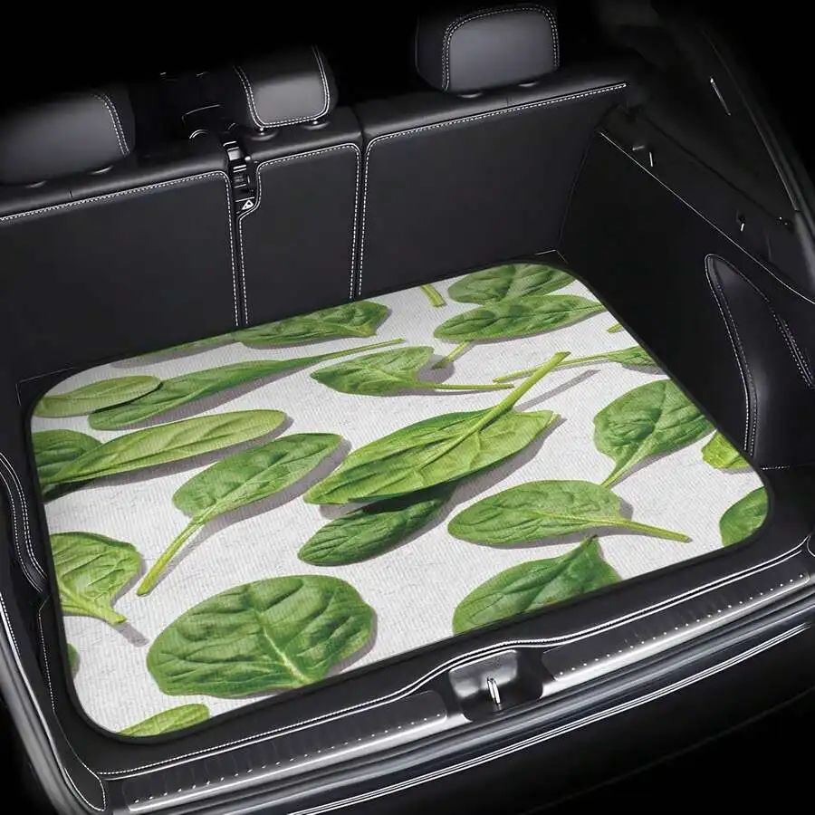 Heavy Duty Spinach Leaf Print Car Trunk Mat For SUV Sedan Truck Extra Large Non Slip Cargo Liner
Heavy Duty Spinach Leaf Print Car Trunk Mat For SUV Sedan Truck Extra Large Non Slip Cargo Liner