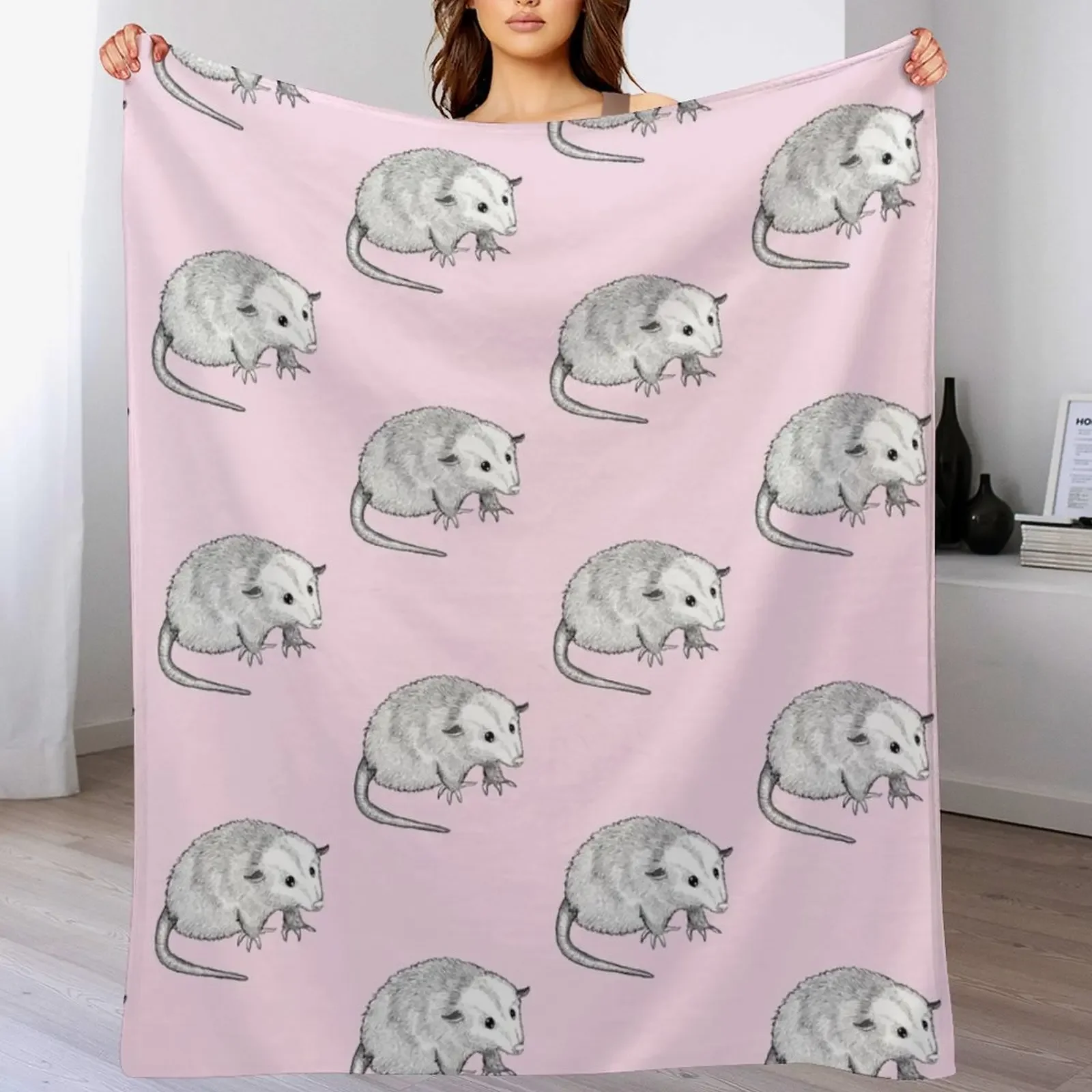 Little Opossum Throw Blanket Year Round Soft Comfortable Blanket for Home
Little Opossum Throw Blanket Year Round Soft Comfortable Blanket for Home