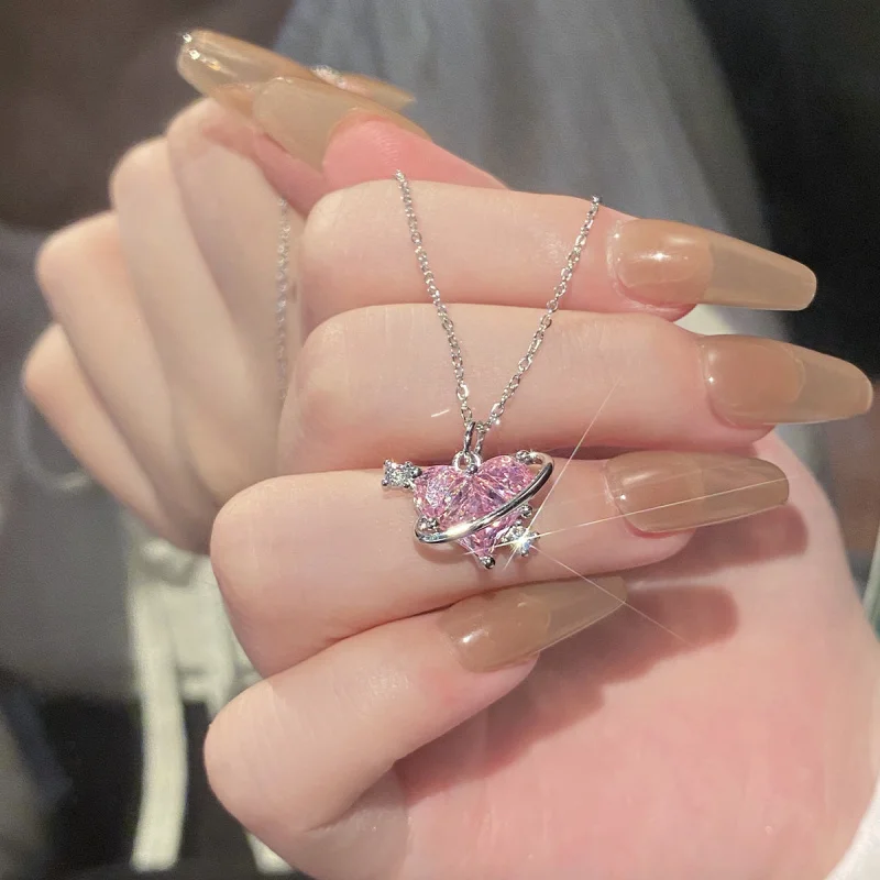 Love Planet Necklace Women, High-End Luxury Niche Collarbone Chain, Gift for Girlfriend, Simple Style
Love Planet Necklace Women, High-End Luxury Niche Collarbone Chain, Gift for Girlfriend, Simple Style
