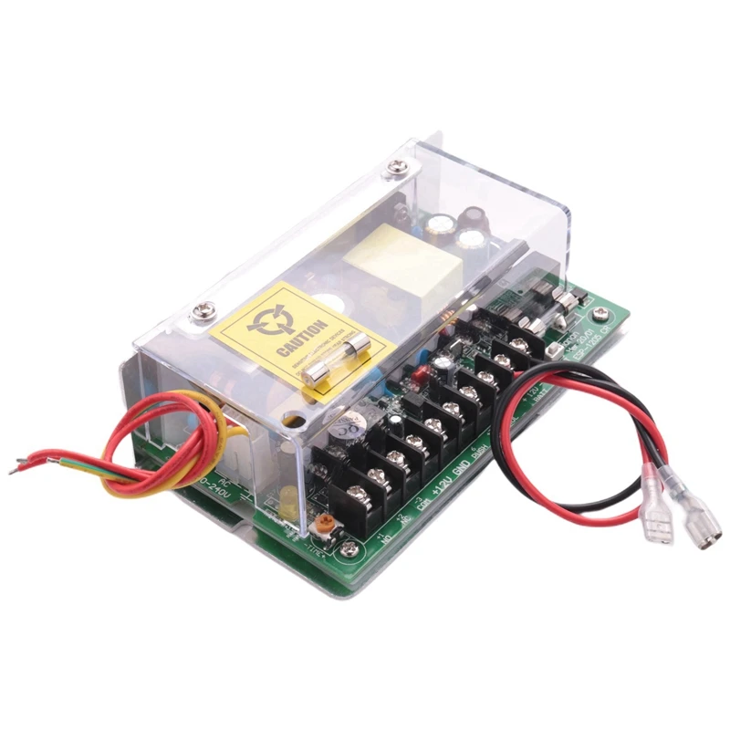 RISE-5X DC 12V 5A UPS Fuction Door Access Control Power Supply Use For Access Control System Switch Remote Lock AC 110V-240V
RISE-5X DC 12V 5A UPS Fuction Door Access Control Power Supply Use For Access Control System Switch Remote Lock AC 110V-240V