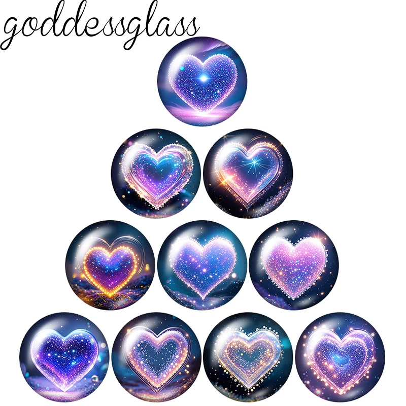 Night Lighting Heart Love style Beauty 10pcs mix 12mm/18mm/20mm/25mm Round photo glass cabochon demo flat back Making findings
Night Lighting Heart Love style Beauty 10pcs mix 12mm/18mm/20mm/25mm Round photo glass cabochon demo flat back Making findings