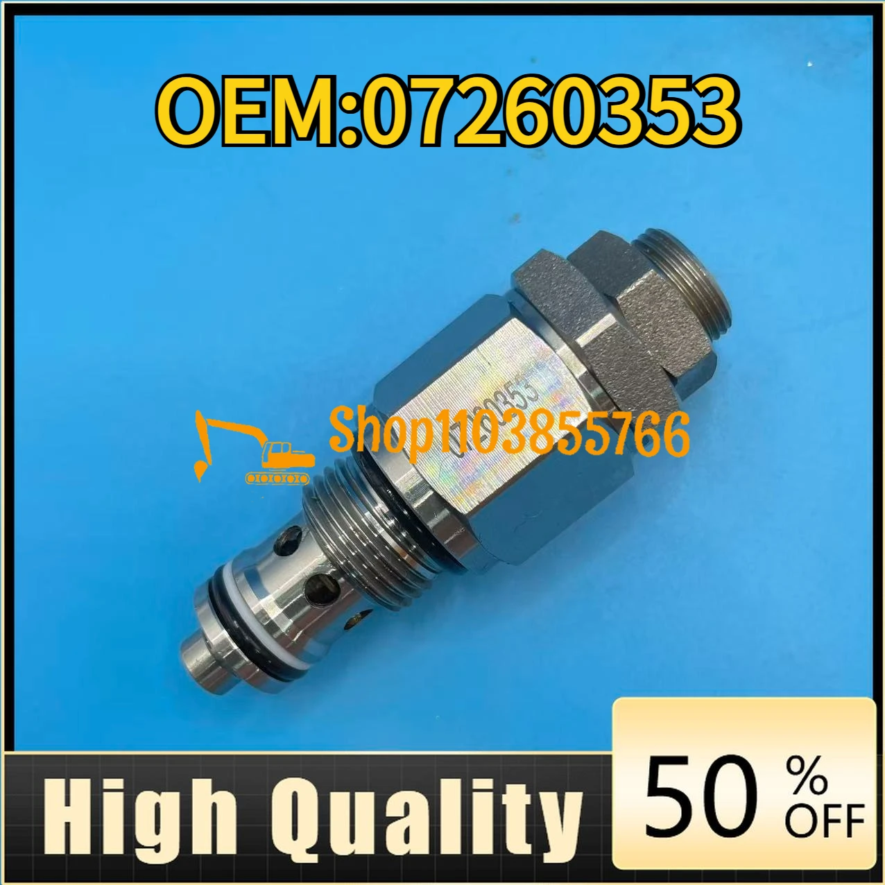 OEM:07260353 High quality Relief/Drain Valve for Bobcat E45, SY55, SY60, SY65, SY75
OEM:07260353 High quality Relief/Drain Valve for Bobcat E45, SY55, SY60, SY65, SY75