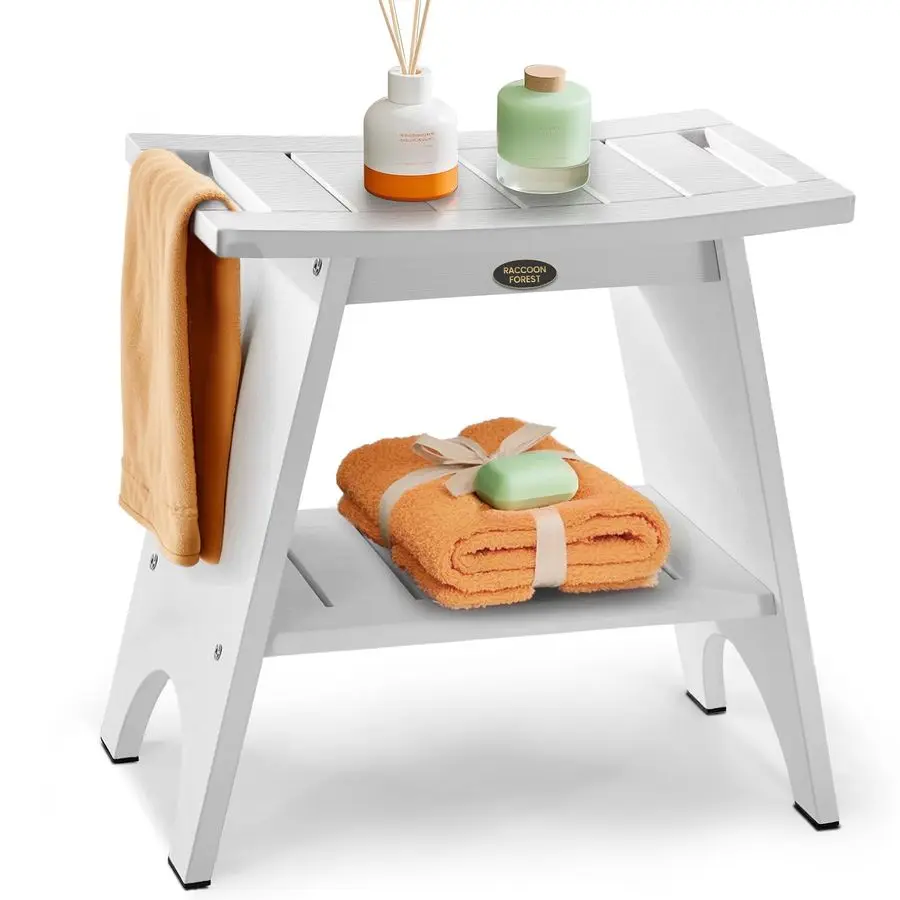 Benches for Inside Shower to Sit On, Shower Stool for Shaving Legs, 500lbs Shower Chair With SpaceEfficient Storage Shelf, Water
Benches for Inside Shower to Sit On, Shower Stool for Shaving Legs, 500lbs Shower Chair With SpaceEfficient Storage Shelf, Water