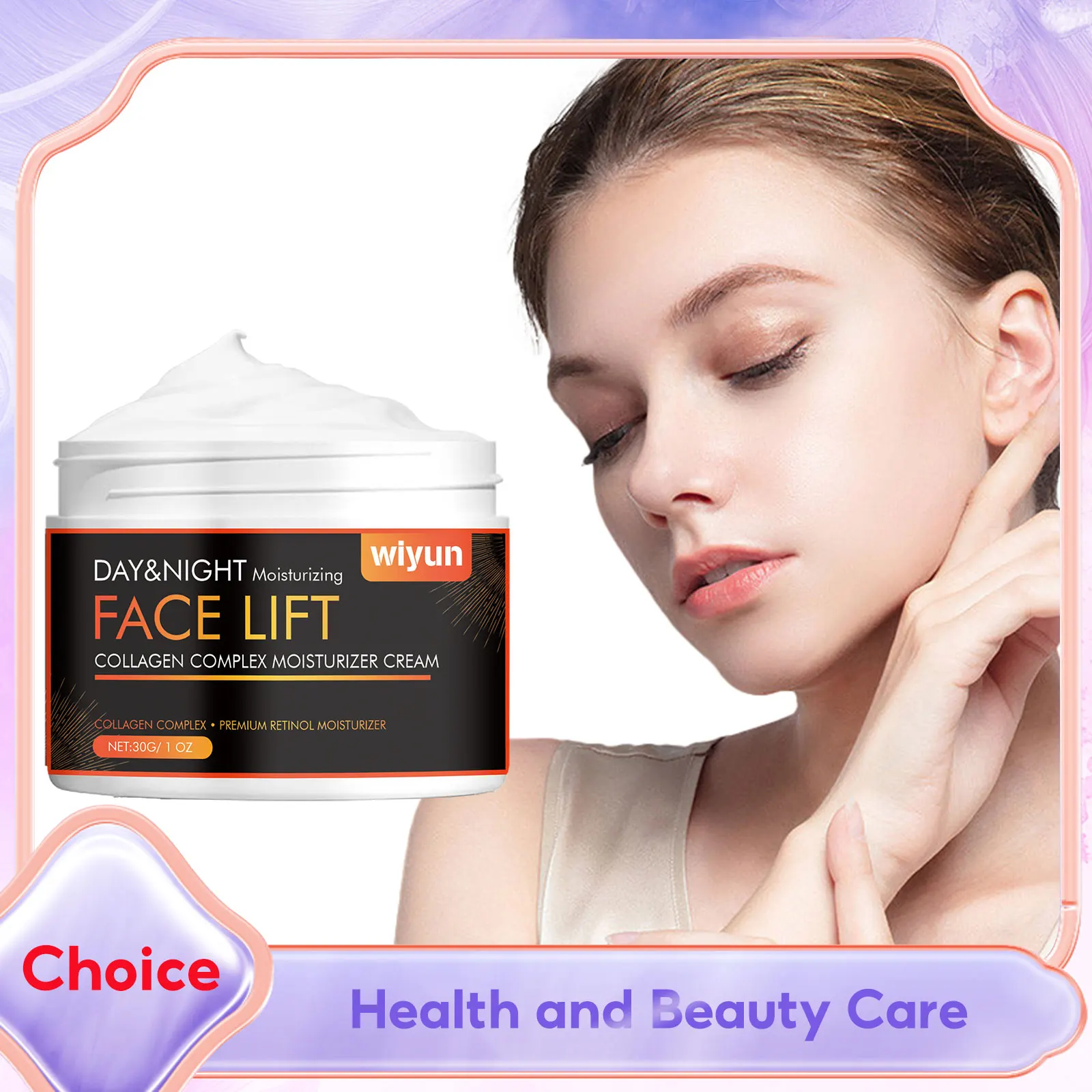 Collagen Retinol Hyaluronic Acid Cream Anti-Aging Face Moisturizer Non-greasy Smooth Wrinkles Fine Lines Brightening Skincare
Collagen Retinol Hyaluronic Acid Cream Anti-Aging Face Moisturizer Non-greasy Smooth Wrinkles Fine Lines Brightening Skincare