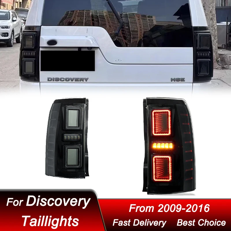 Стайлинг автомобиля задние фонари для Land Rover Discovery 3 4 2009-2016 новый стиль полностью светодиодный динамический указатель поворота задний фонарь в сборе
Стайлинг автомобиля задние фонари для Land Rover Discovery 3 4 2009-2016 новый стиль полностью светодиодный динамический указатель поворота задний фонарь в сборе