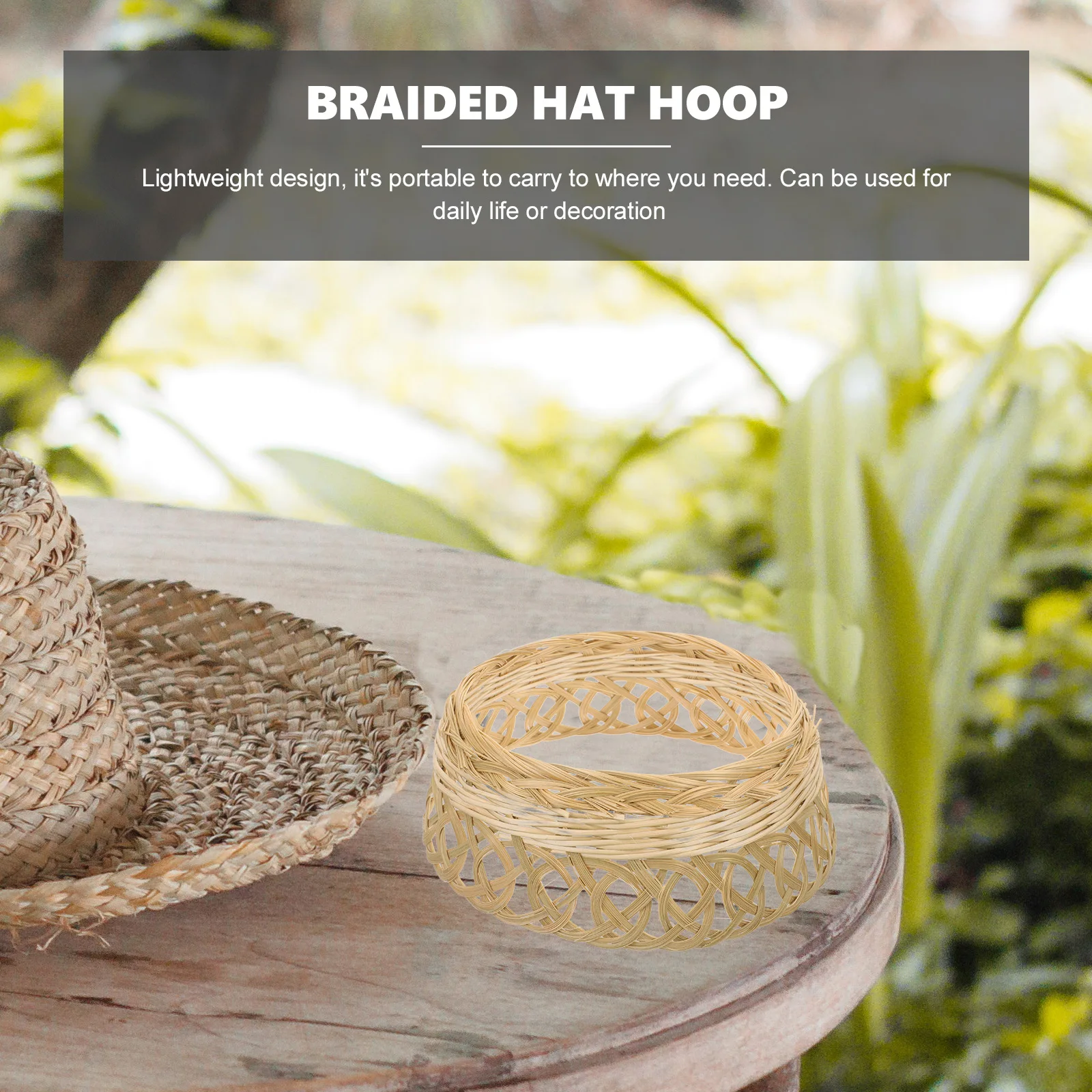 6 Pcs Bamboo Straw Hat Making Ring Diy Material Support Woven Loop Chinese Accessories for Men Rice Hats
6 Pcs Bamboo Straw Hat Making Ring Diy Material Support Woven Loop Chinese Accessories for Men Rice Hats