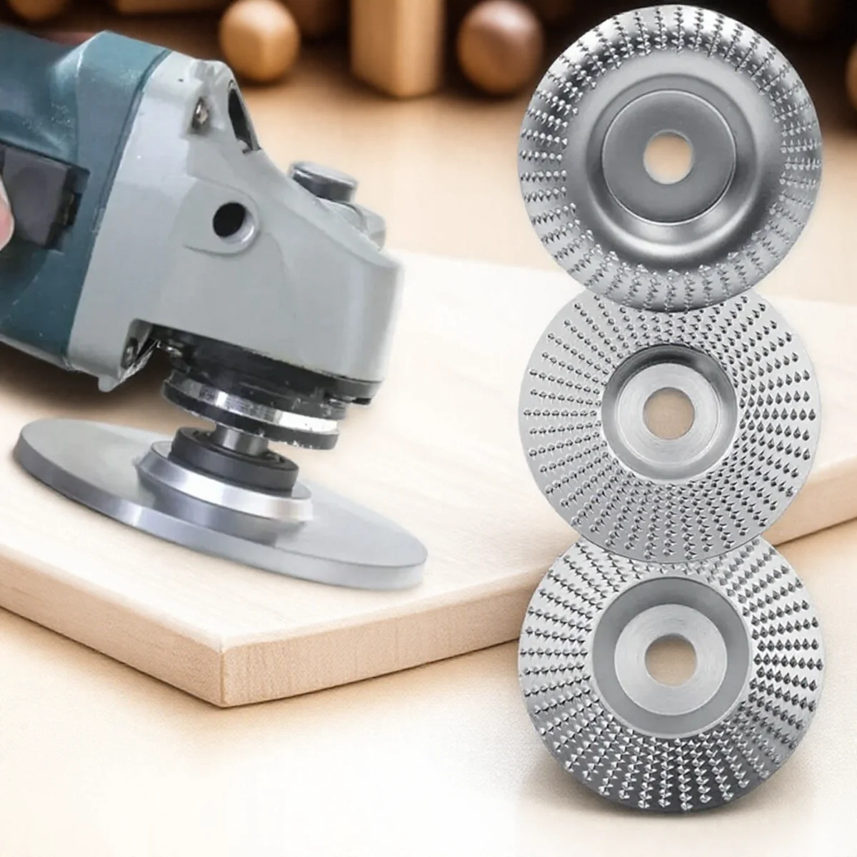 Wood Grinding Wheel Tool 125mm Tungsten Carbide Abrasive Disc for Angle Grinder DIY Wood Carving and Trimming Projects
Wood Grinding Wheel Tool 125mm Tungsten Carbide Abrasive Disc for Angle Grinder DIY Wood Carving and Trimming Projects