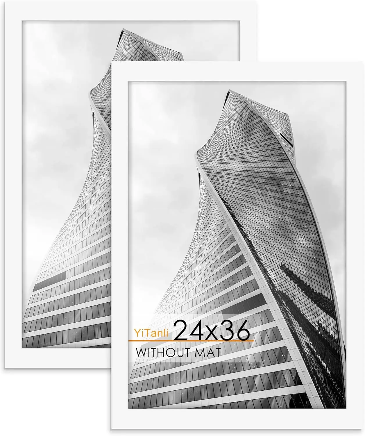 Комплект из 2 белых рам для плакатов 24x36 для фотографий и художественных отпечатков, горизонтальный или вертикальный настенный монтаж
Комплект из 2 белых рам для плакатов 24x36 для фотографий и художественных отпечатков, горизонтальный или вертикальный настенный монтаж