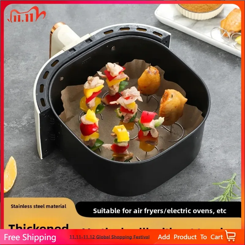 5PCS Wholesales BBQ Barbeque Skewers Needle 20cm Metal Utensil Fork Pins Iron Outdoor Traveling Tools
5PCS Wholesales BBQ Barbeque Skewers Needle 20cm Metal Utensil Fork Pins Iron Outdoor Traveling Tools