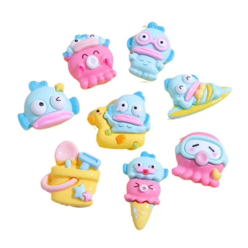 5 шт. miniso sanrio hangyodon резиновые кабошоны из смолы для изготовления ювелирных изделий своими руками, Мультяшные материалы ручной работы
5 шт. miniso sanrio hangyodon резиновые кабошоны из смолы для изготовления ювелирных изделий своими руками, Мультяшные материалы ручной работы
