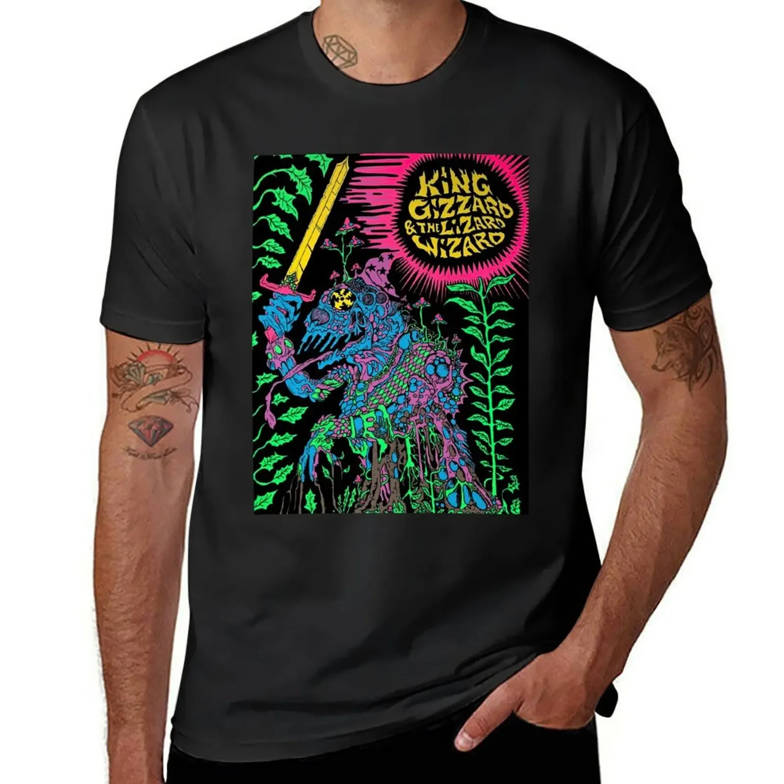 King Gizzard & the Lizard Wizard T-Shirt shirts graphic tee basketball graphic tees tshirts for men
King Gizzard & the Lizard Wizard T-Shirt shirts graphic tee basketball graphic tees tshirts for men