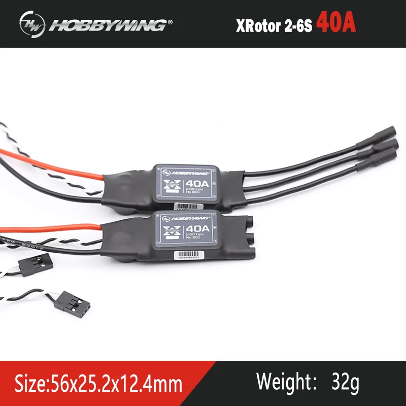 XRotor 2-6S 40A бесщеточный ESC для Hobbywing радиоуправляемые мультикоптеры 550-650 класс квадрокоптера гексакоптера
XRotor 2-6S 40A бесщеточный ESC для Hobbywing радиоуправляемые мультикоптеры 550-650 класс квадрокоптера гексакоптера