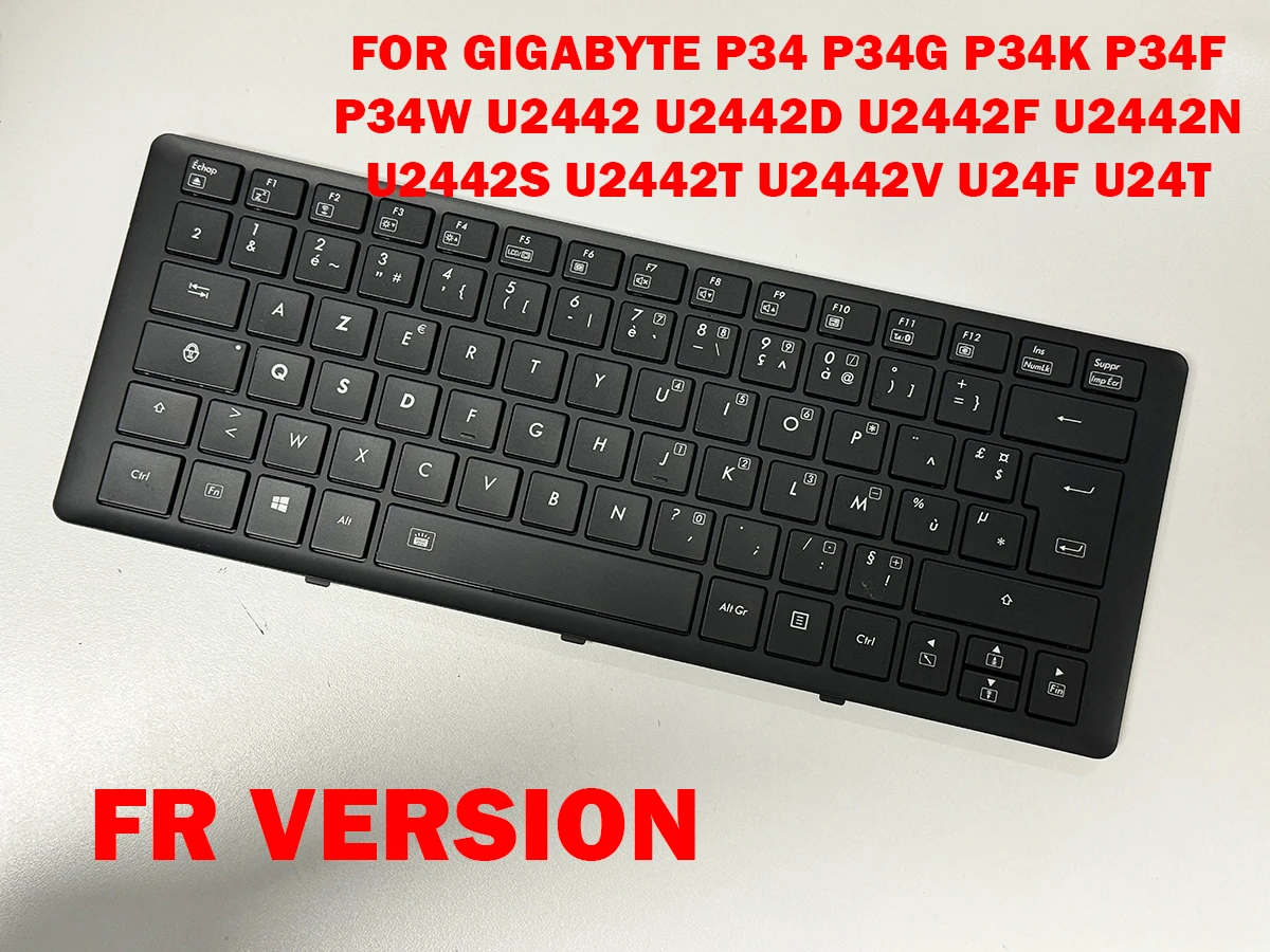 Клавиатура ноутбука FR YH-AZ12EG05 для Gigabyte P34 P34G P34K P34F P34W U2442 U2442D U2442F U2442N U2442S U2442T U2442V U24F U24T
Клавиатура ноутбука FR YH-AZ12EG05 для Gigabyte P34 P34G P34K P34F P34W U2442 U2442D U2442F U2442N U2442S U2442T U2442V U24F U24T